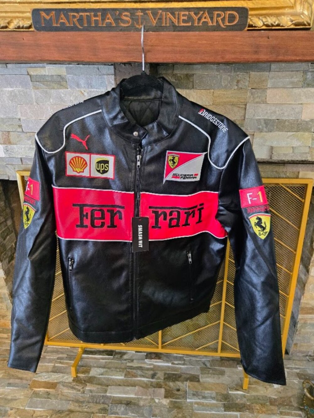 Scuderia Ferrari F-1 Inspired Racing Jacket Size M